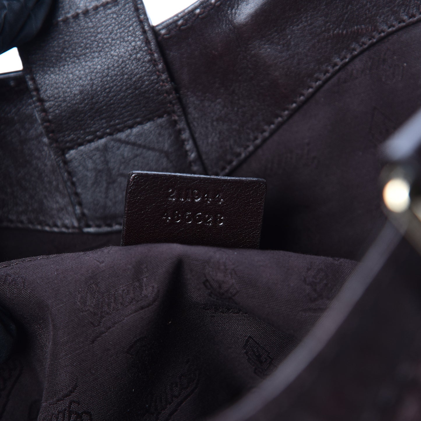 Guccissima Medium Sukey Tote Chocolate