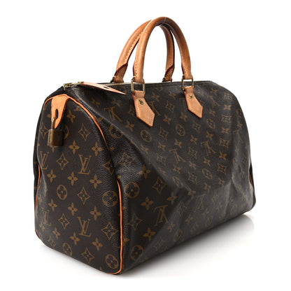 Louis Vuitton Monogram Speedy 35 2 of 9