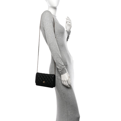 Chanel Caviar Quilted Miss Coco Wallet On Chain WOC Black 2 of 13
