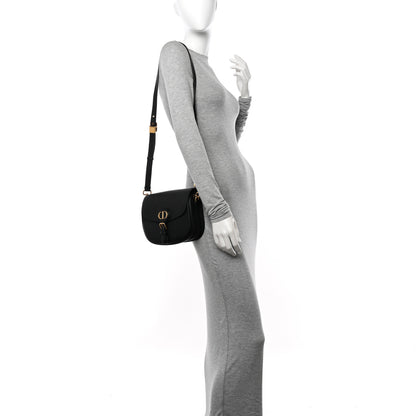 Christian Dior Grained Calfskin Medium Bobby Flap Black 2 of 10