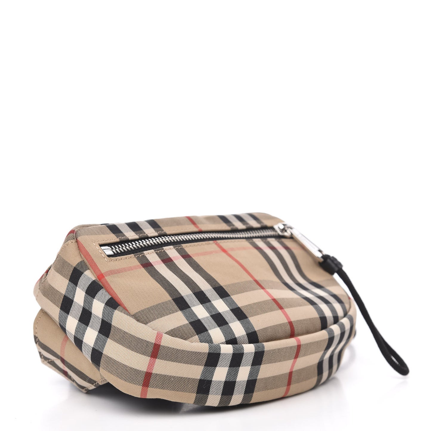 Nylon Vintage Check Small Cannon Bum Bag Archive Beige