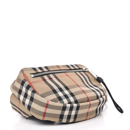 Burberry Nylon Vintage Check Small Cannon Bum Bag Archive Beige 4 of 8