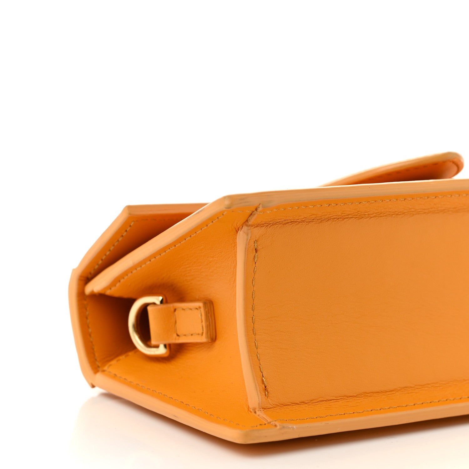 Jacquemus Smooth Calfskin Le Bambino Dark Yellow 7 of 10