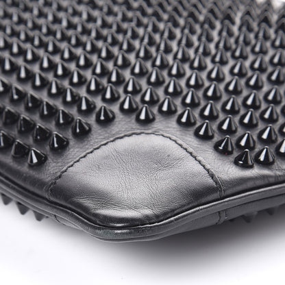 Christian Louboutin Calfskin Studded Loubiposh Clutch Black 12 of 12