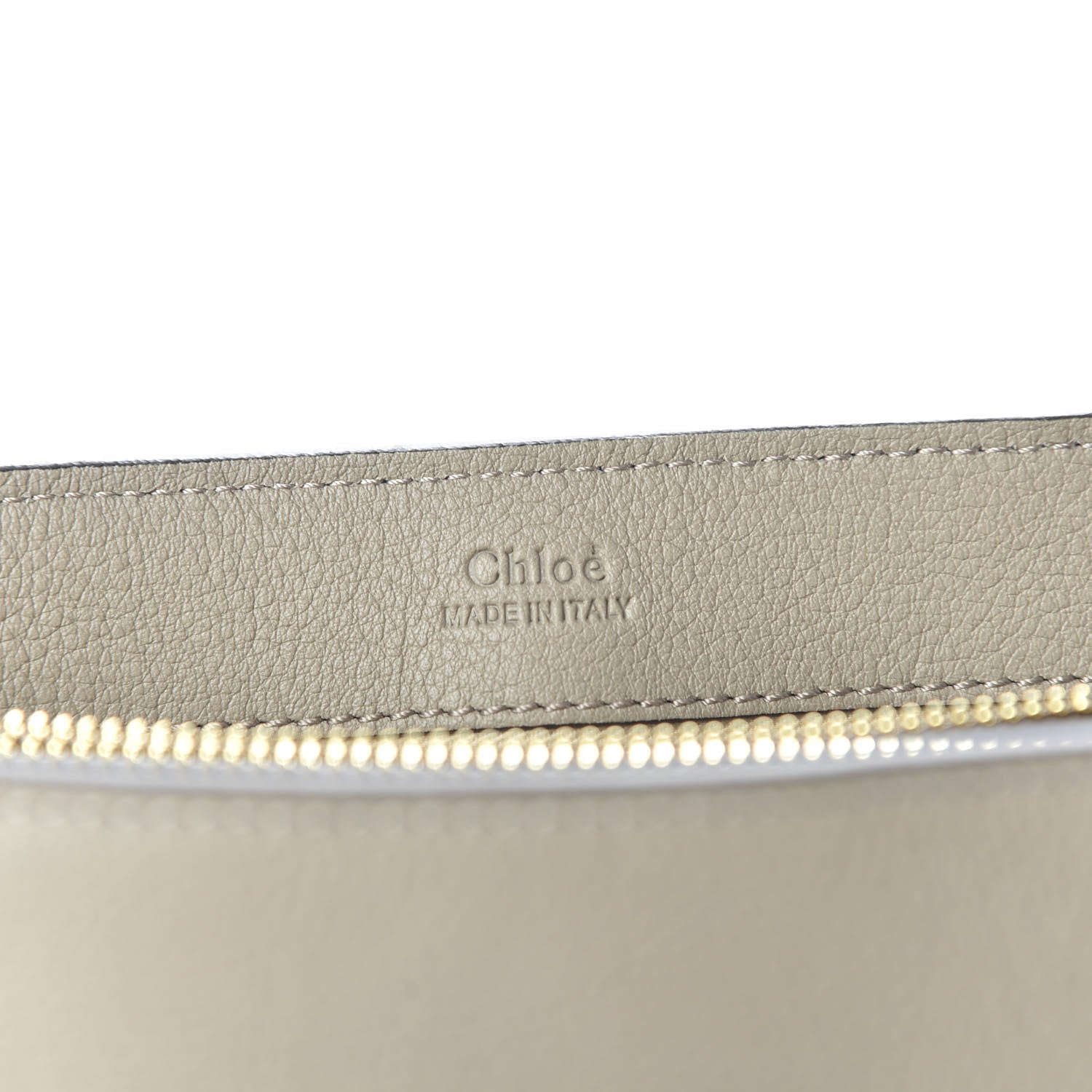 Chloe Calfskin Small Faye Day Shoulder Bag Motty Grey 9 of 10