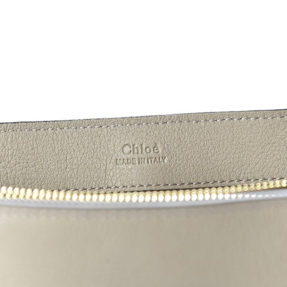 Chloe Calfskin Small Faye Day Shoulder Bag Motty Grey 9 of 10