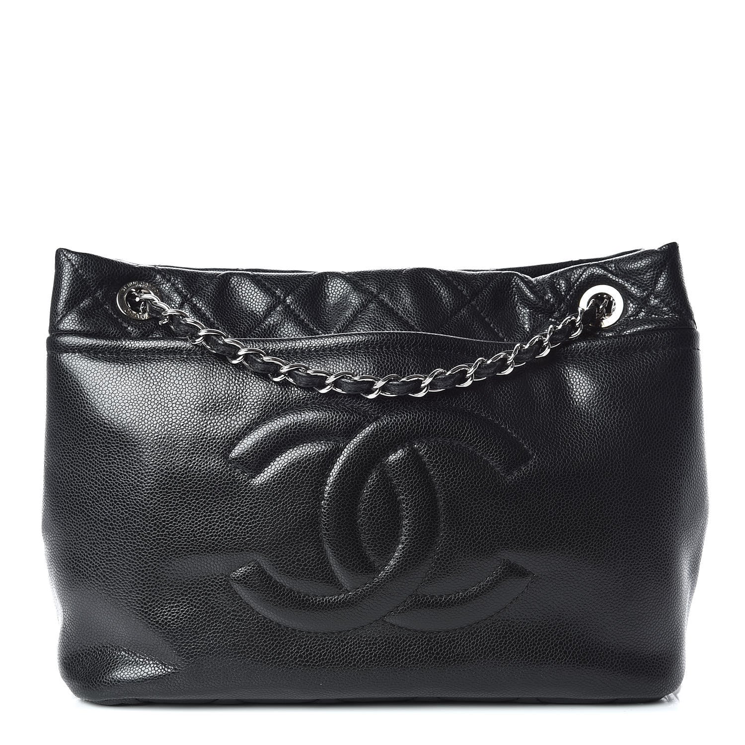 Chanel Caviar Timeless CC Soft Tote Black 1 of 9