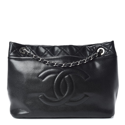 Chanel Caviar Timeless CC Soft Tote Black 1 of 9