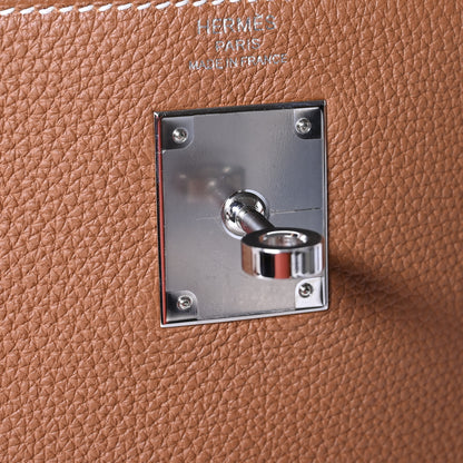 Hermes Togo Kelly Retourne 28 Gold 6 of 11