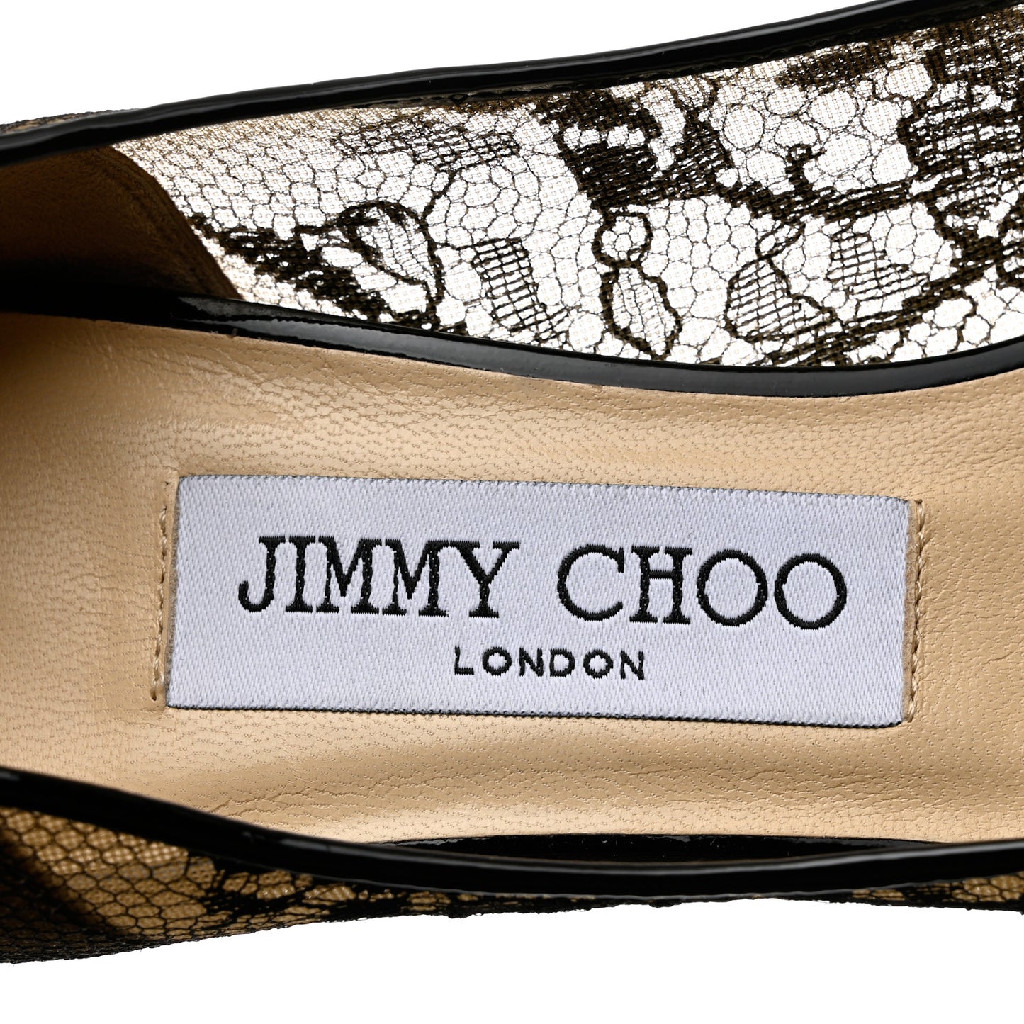 Patent Lace Alias Pumps 37 Black