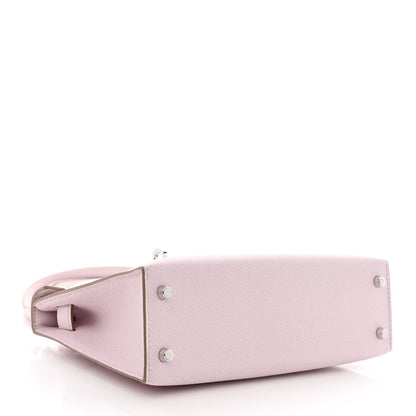 Hermes Epsom Mini Kelly Sellier 20 Mauve Pale 4 of 11