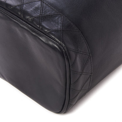 Chanel Lambskin Vanity Cosmetic Case Black 4 of 8