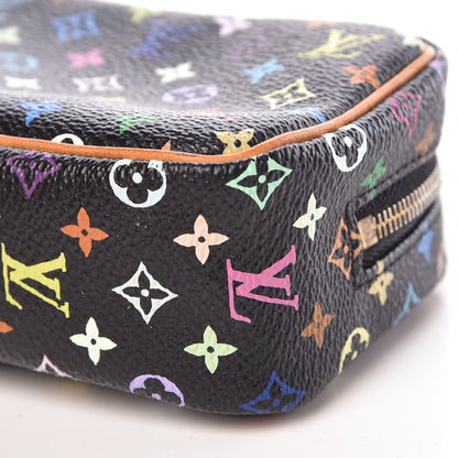 Louis Vuitton Monogram Multicolor Trousse Wapity Black 9 of 11