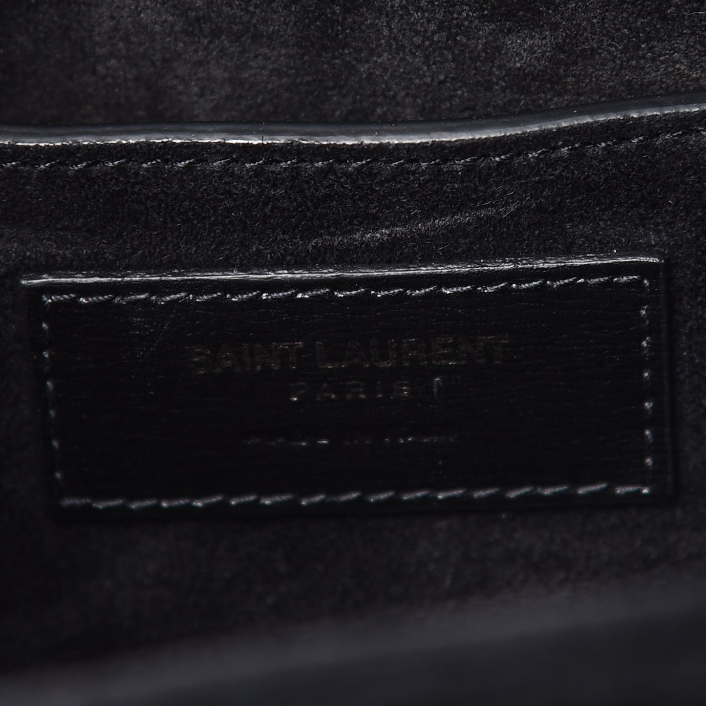 Calfskin Medium Bellechasse Satchel Black