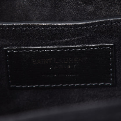 Saint Laurent Calfskin Medium Bellechasse Satchel Black 8 of 11