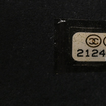 Chanel Velvet Quilted Small Clutch With Chain Black 8 of 12