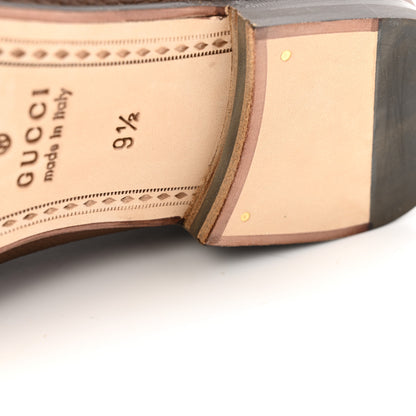 Gucci Bryanne Calfskin Mens 1953 Horsebit Loafers 9.5 Nut Brown 13 of 13