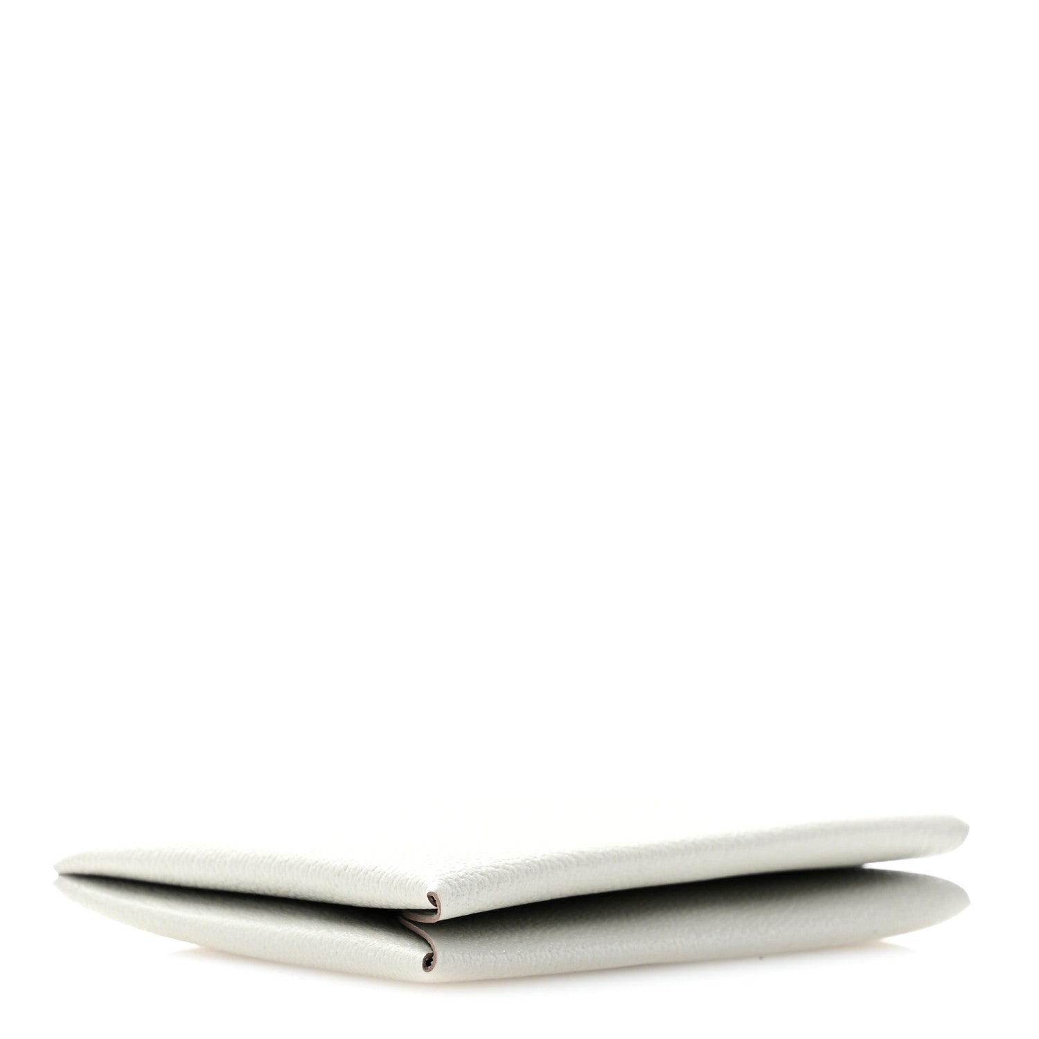 Hermes Chevre Mysore Calvi Card Case Gris Perle 4 of 8