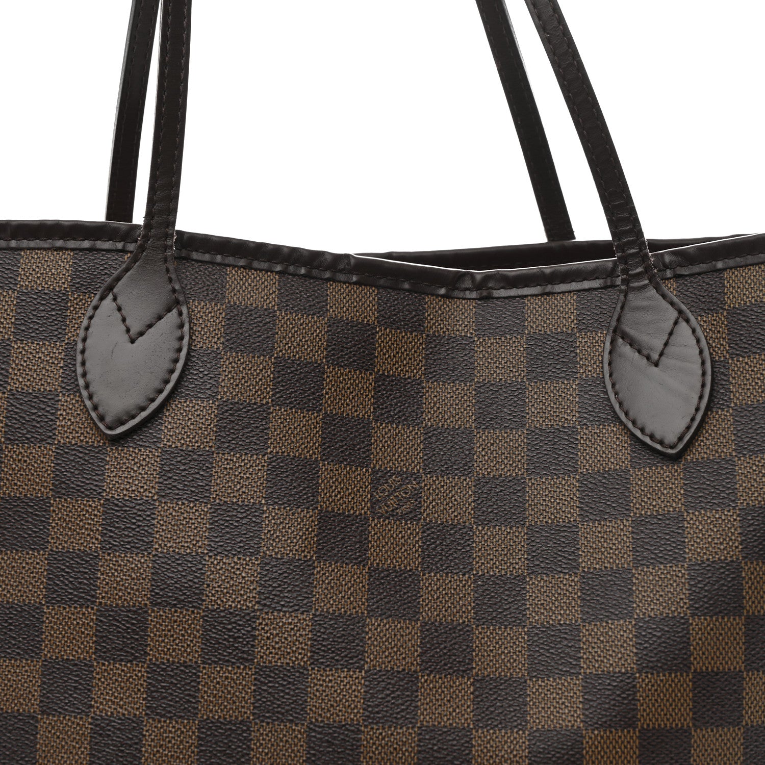 Louis Vuitton Damier Ebene Neverfull MM 7 of 9