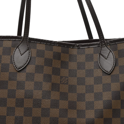 Louis Vuitton Damier Ebene Neverfull MM 7 of 9