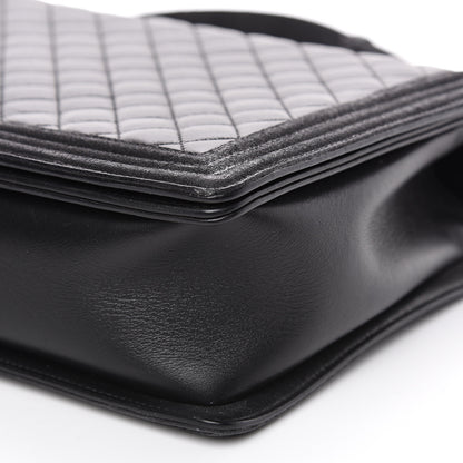 Chanel Calfskin Quilted Large Boy Flap Black 8 of 14