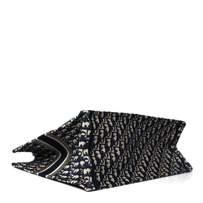 Christian Dior Oblique Large Book Tote Blue Multicolor 4 of 10