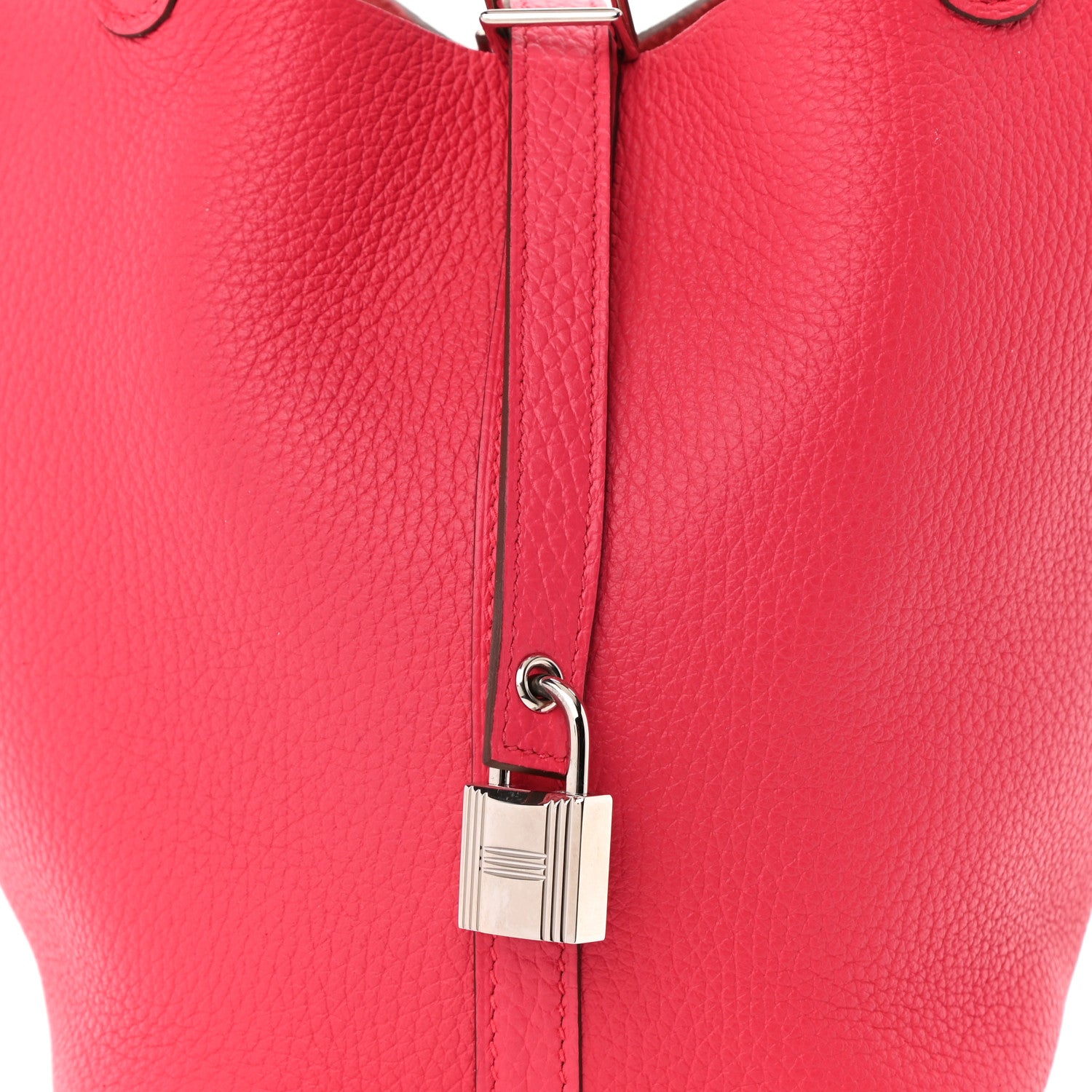 Hermes Taurillon Clemence Picotin Lock 18 PM Rose Extreme 8 of 11