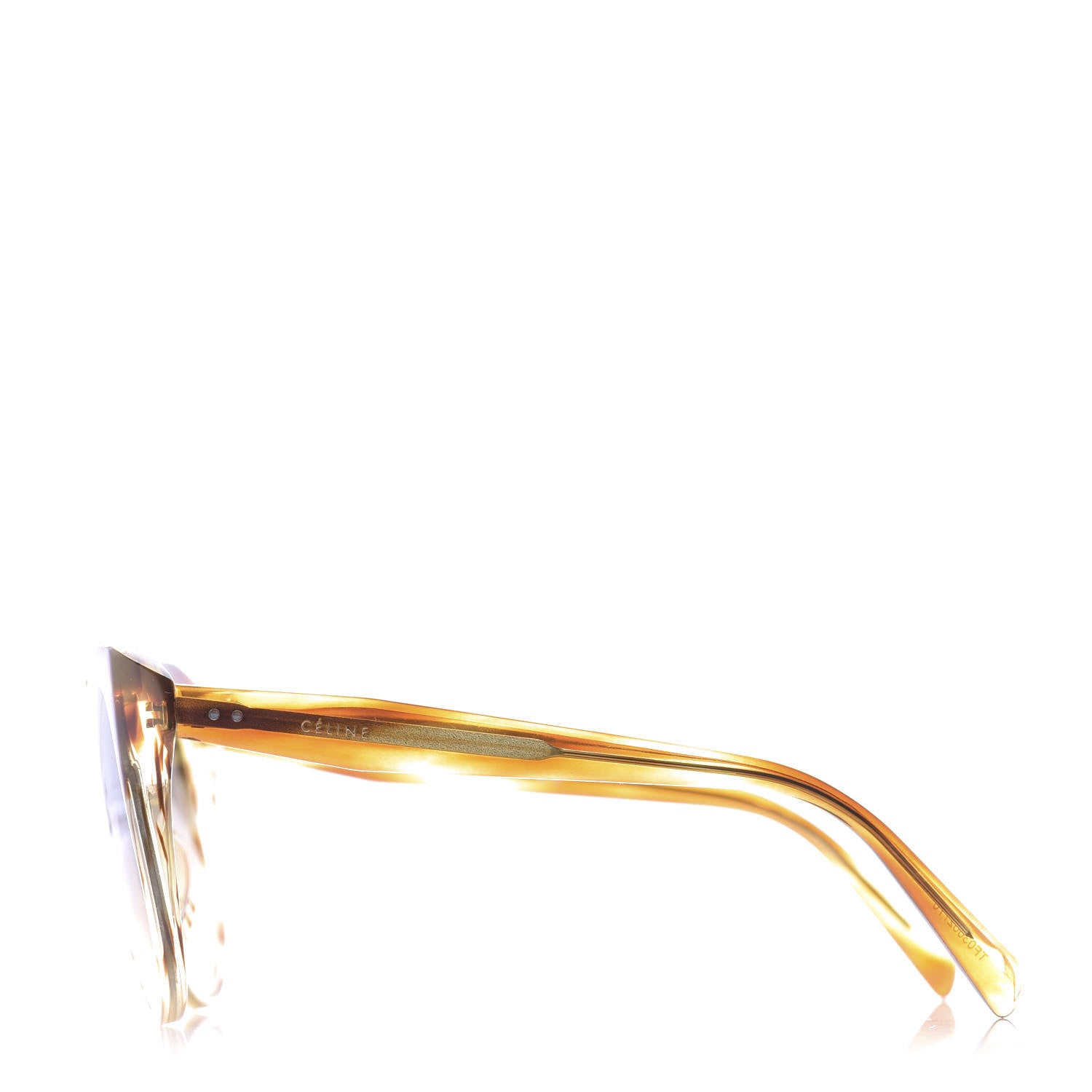 Celine Gradient Square Sunglasses CL40048I Havana 3 of 7