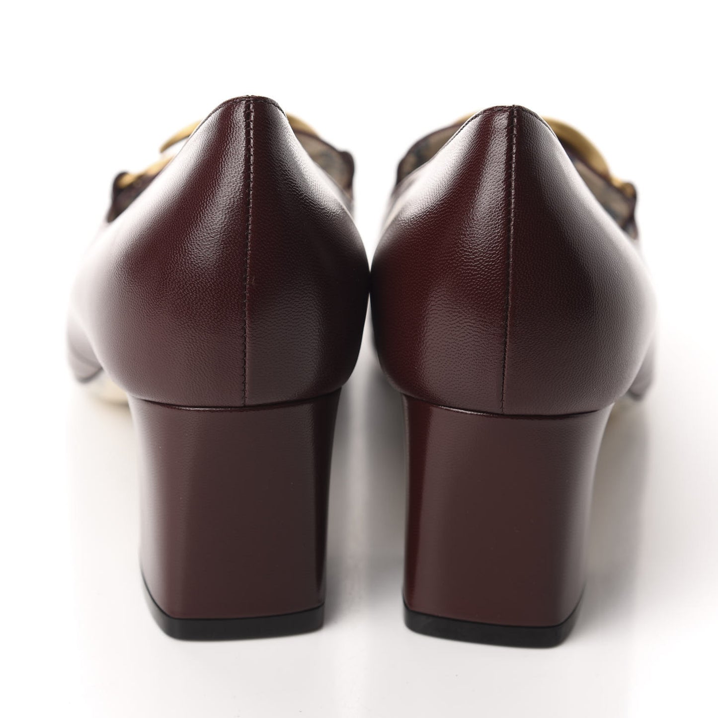 Malaga Kid GG Victoire 55mm Loafer Pumps 40 Vintage Bordeaux