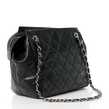 Chanel Caviar Quilted Shoulder Bag Black 3 of 14