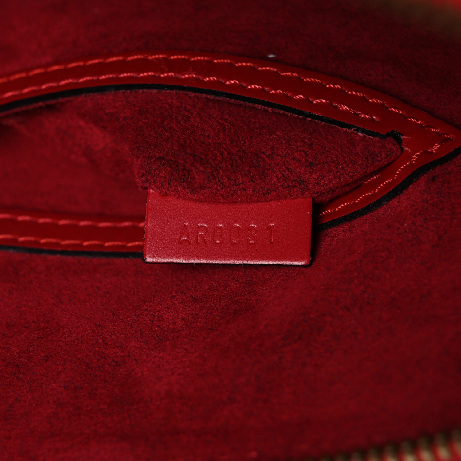 Louis Vuitton Epi Alma PM Castillan Red 7 of 11
