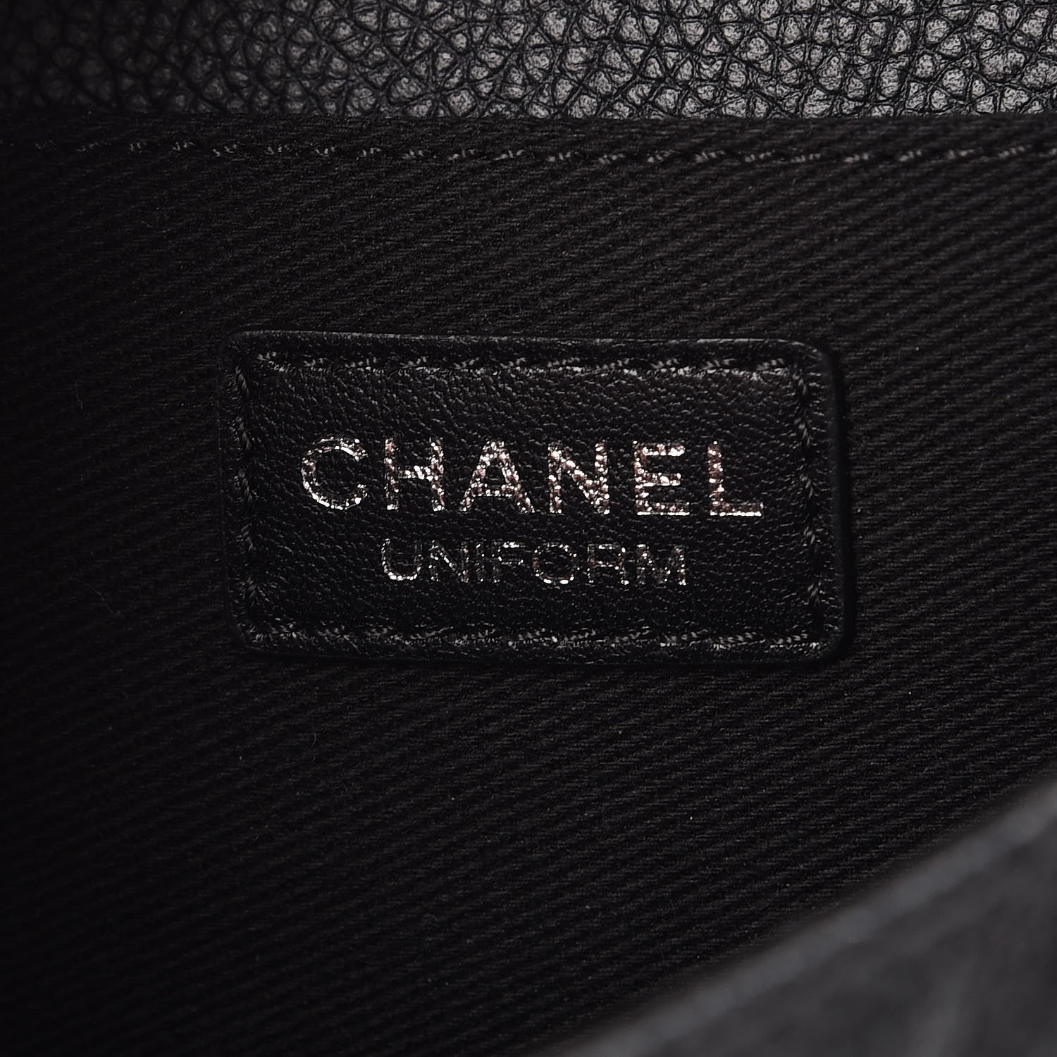 Chanel Grained Calfskin Quilted 2.55 Reissue Flap Belt Bag Clutch Black 6 of 7