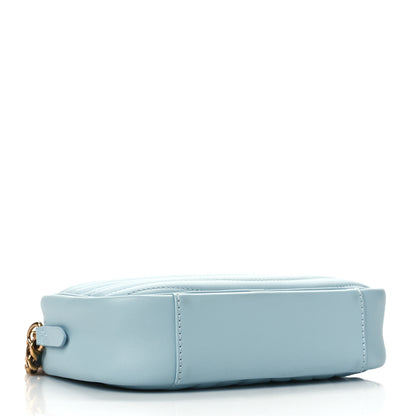 Louis Vuitton Calfskin New Wave Camera Bag Porcelain Blue 4 of 9