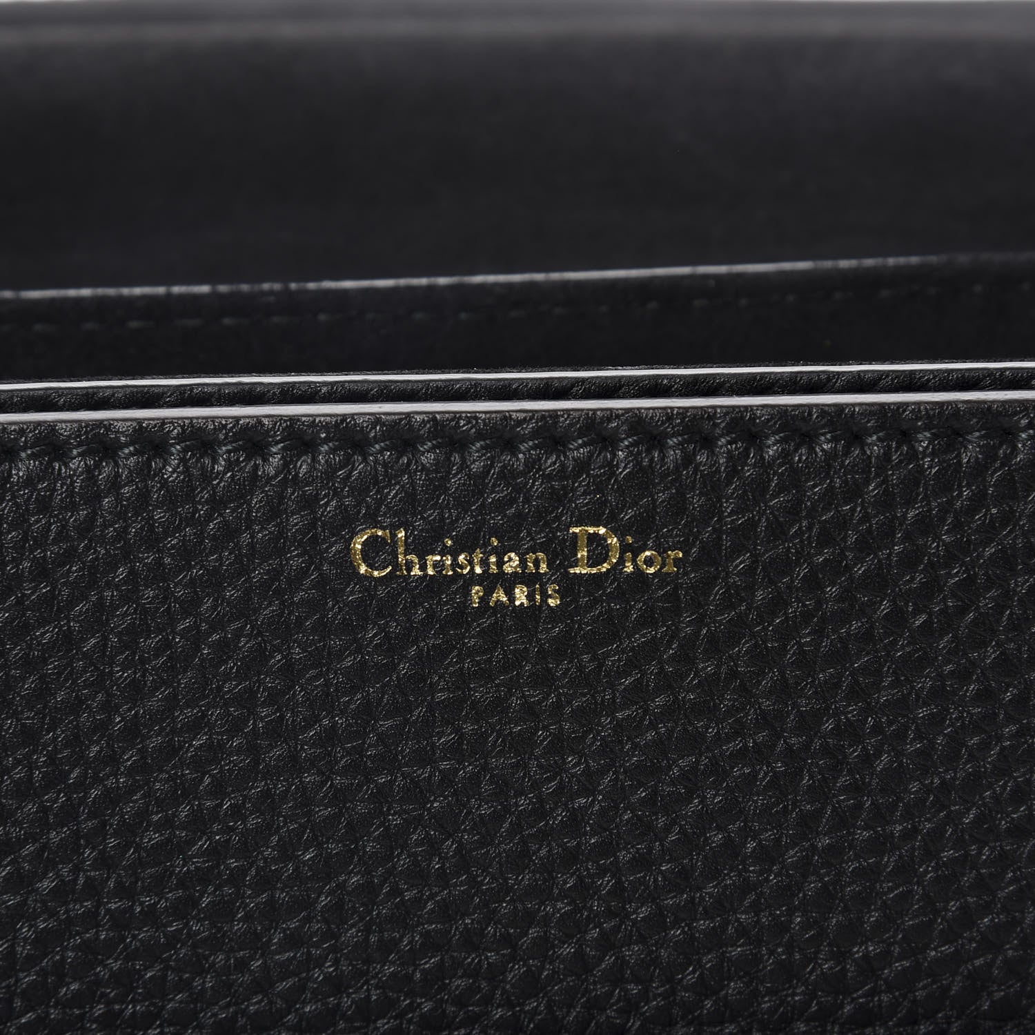 Christian Dior Grained Calfskin Dio(r)evolution Flap Bag Black 8 of 12