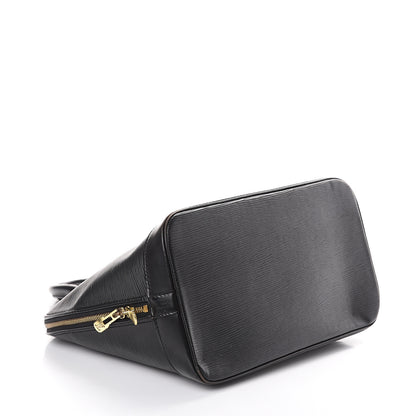 Louis Vuitton Epi Alma PM Black 3 of 8