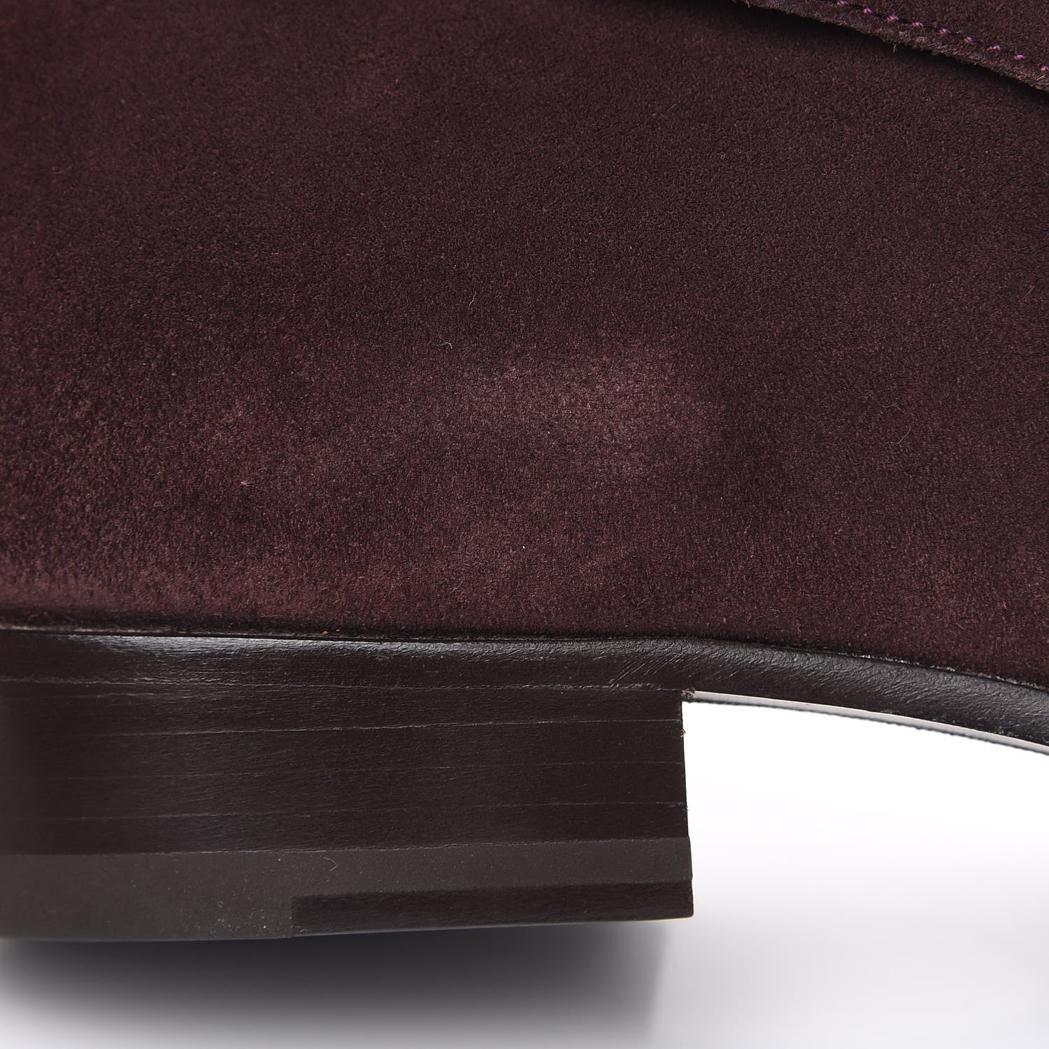 Saint Laurent Suede Mens Wyatt Jodhpur 30 Ankle Boots 41.5 Deep Blood 8 of 10