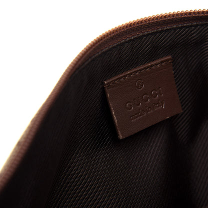 Gucci Monogram Boat Pochette Brown 8 of 19