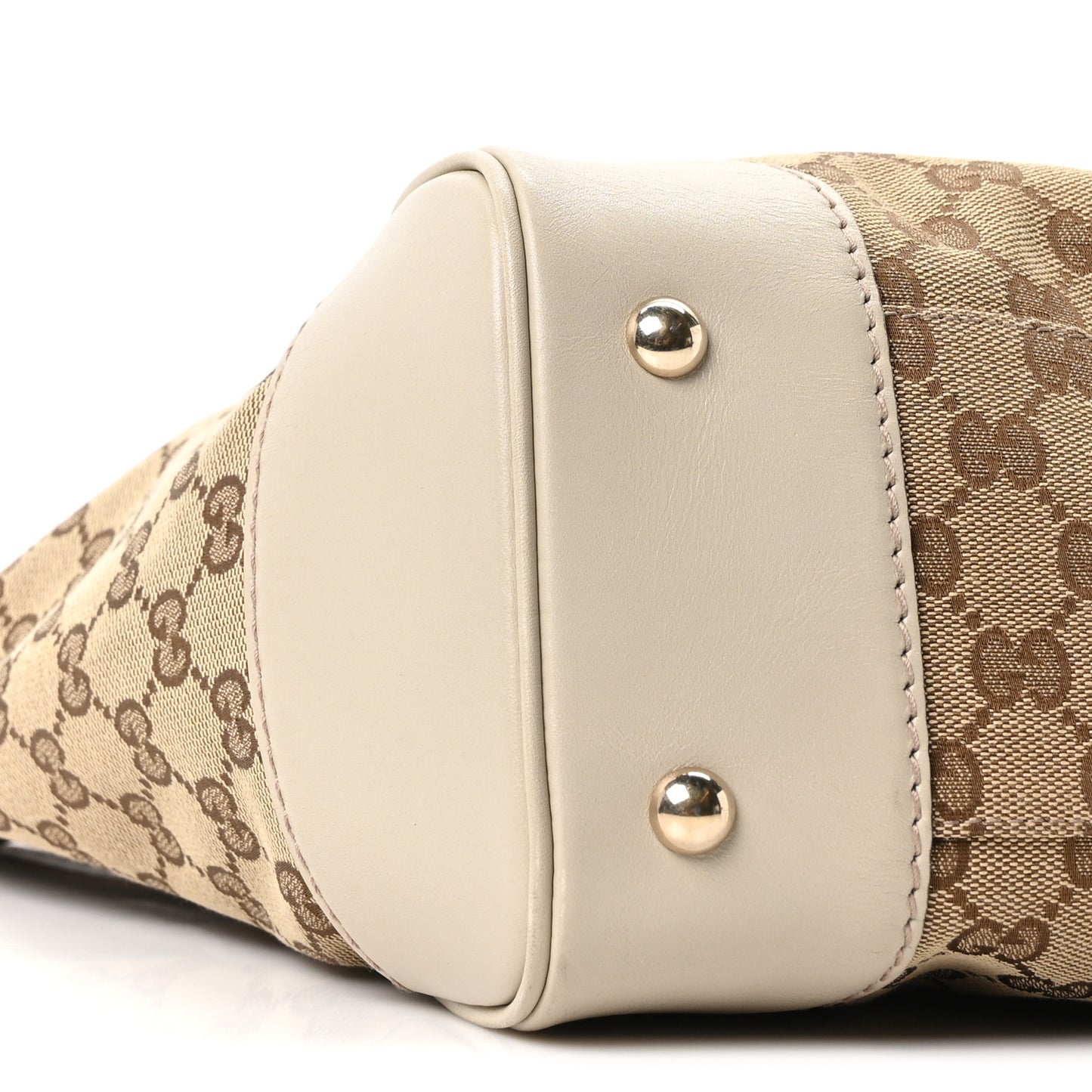 Monogram Web Medium Mayfair Tote Off White
