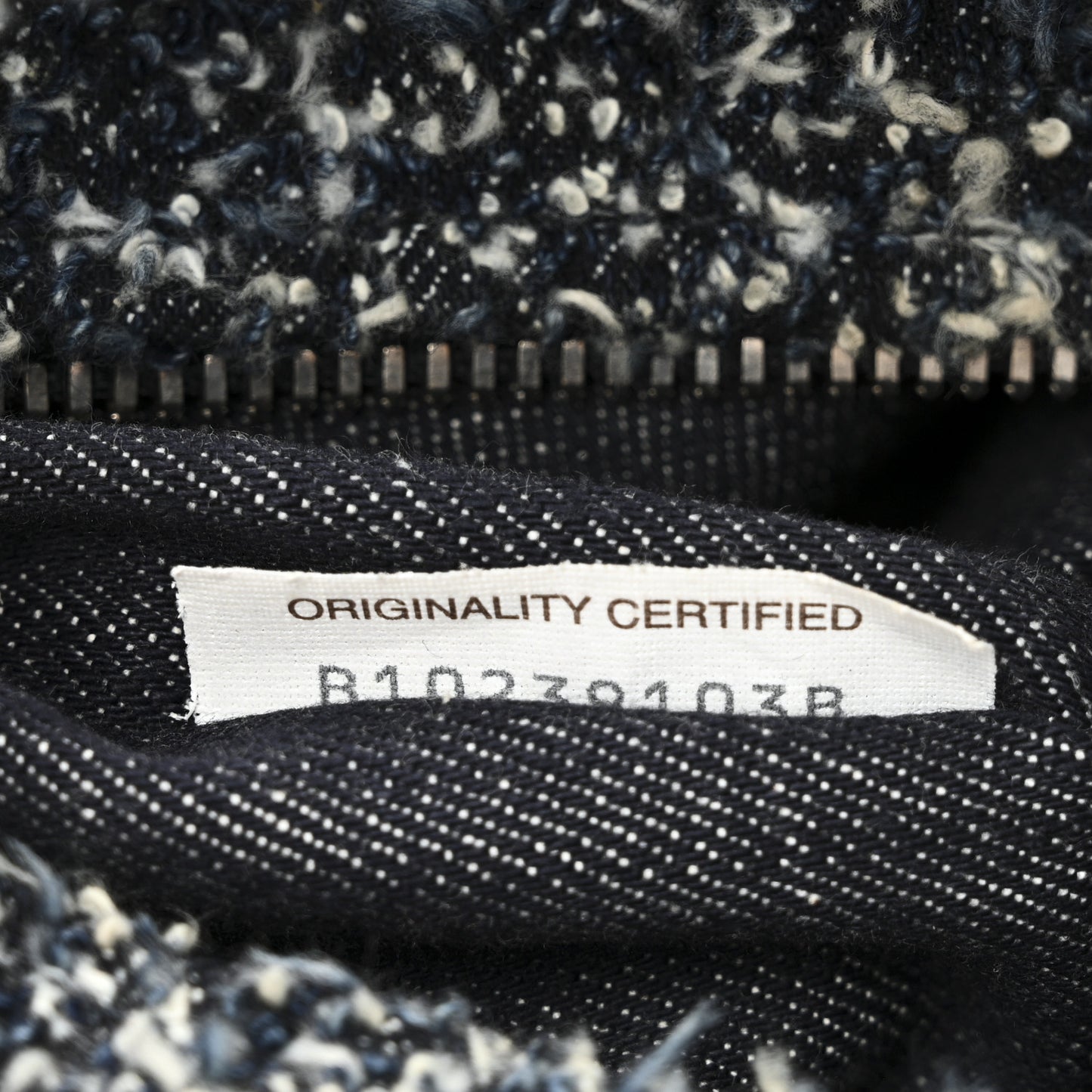Denim Boucle Mini Jodie Indigo