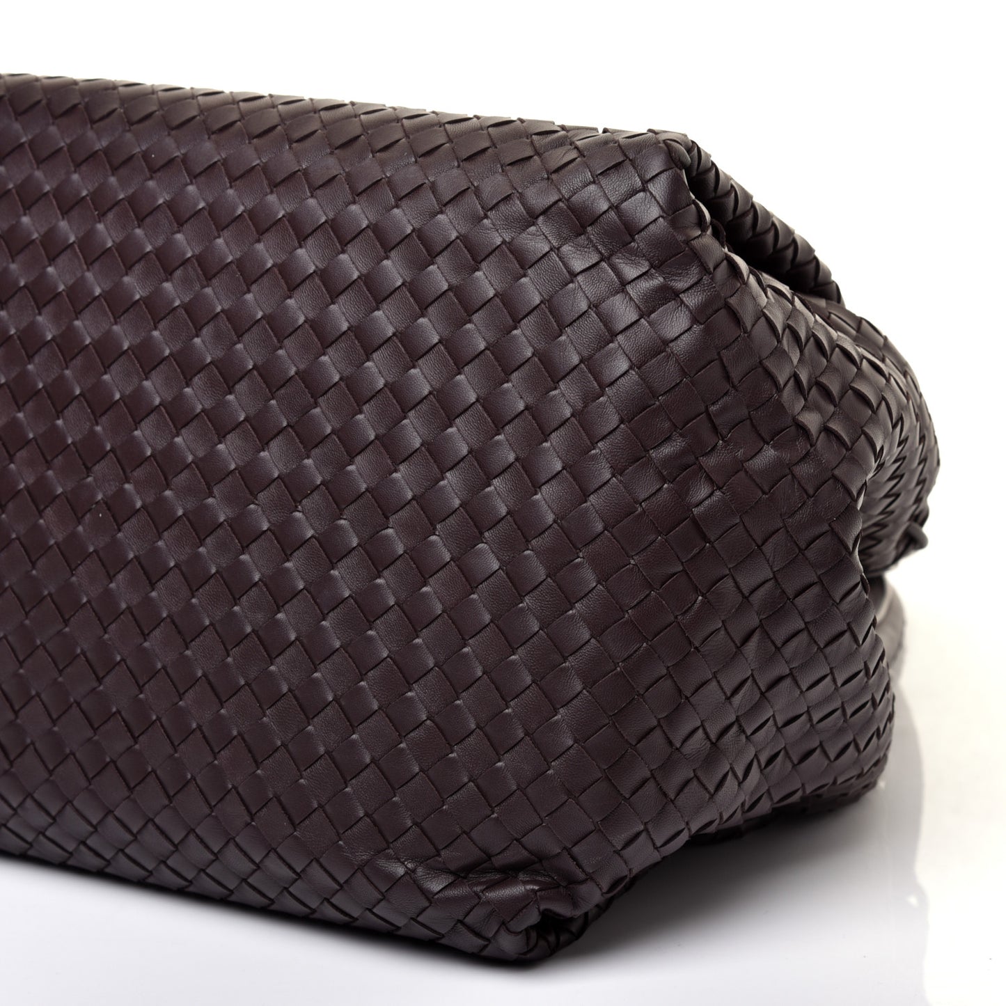Nappa Intrecciato Parachute Bag Ebano