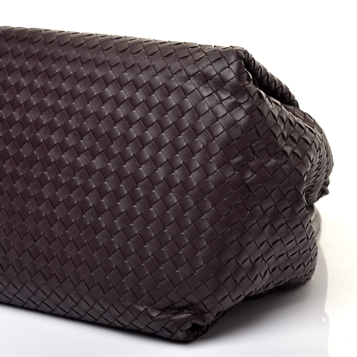 Bottega Veneta Nappa Intrecciato Parachute Bag Ebano 7 of 10