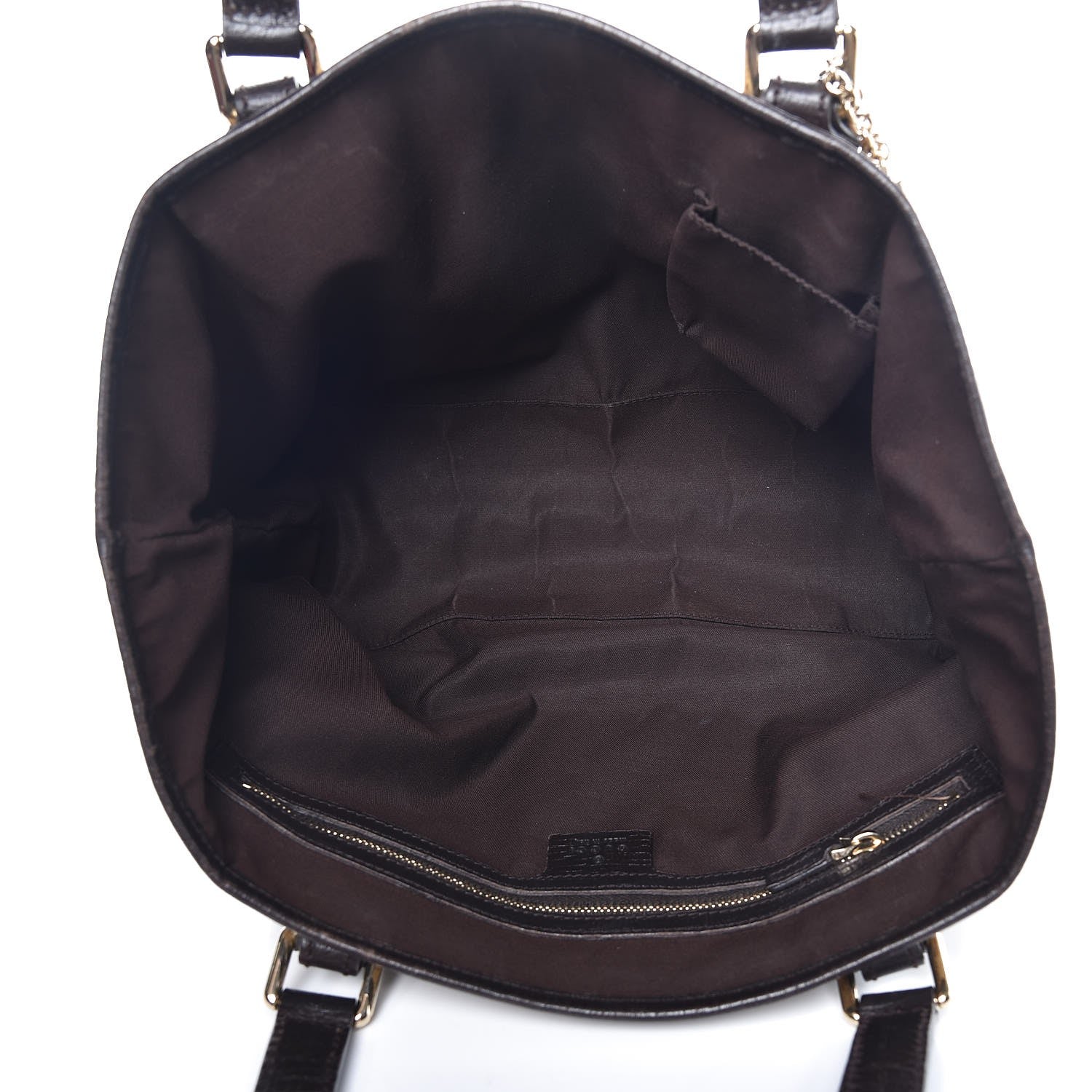Gucci Monogram Medium Jolicoeur Tote Brown 5 of 15