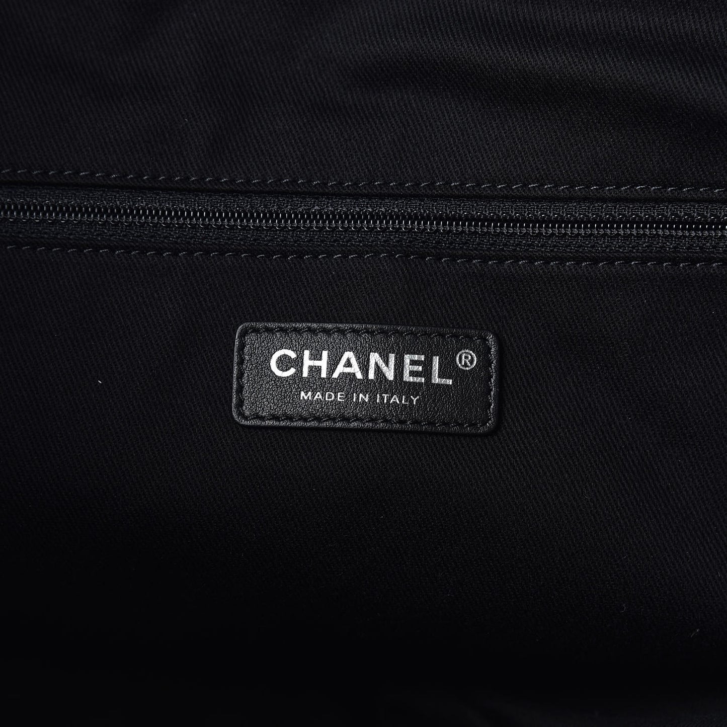 Canvas Small Double Face Tote Black