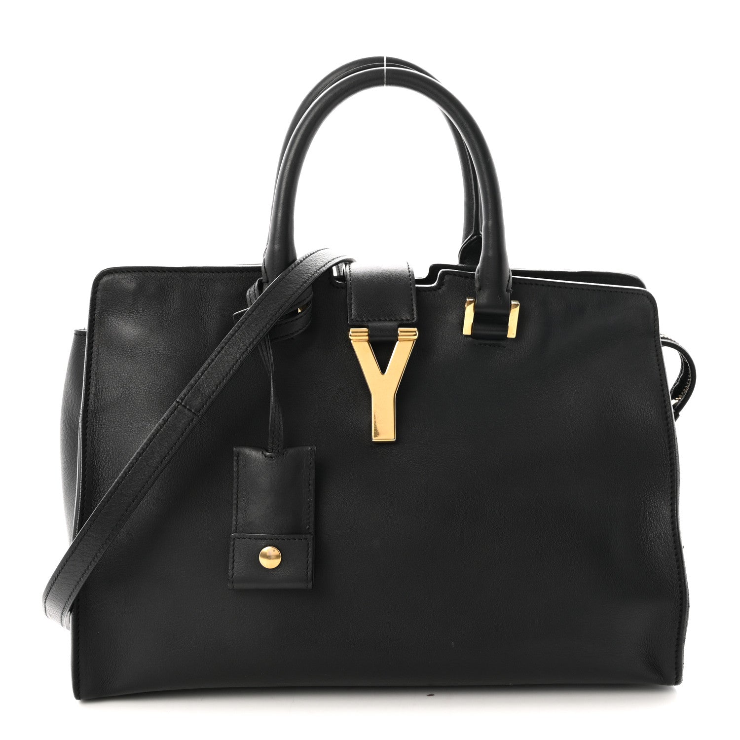 Saint Laurent Calfskin Small Classic Y Cabas Black 1 of 9