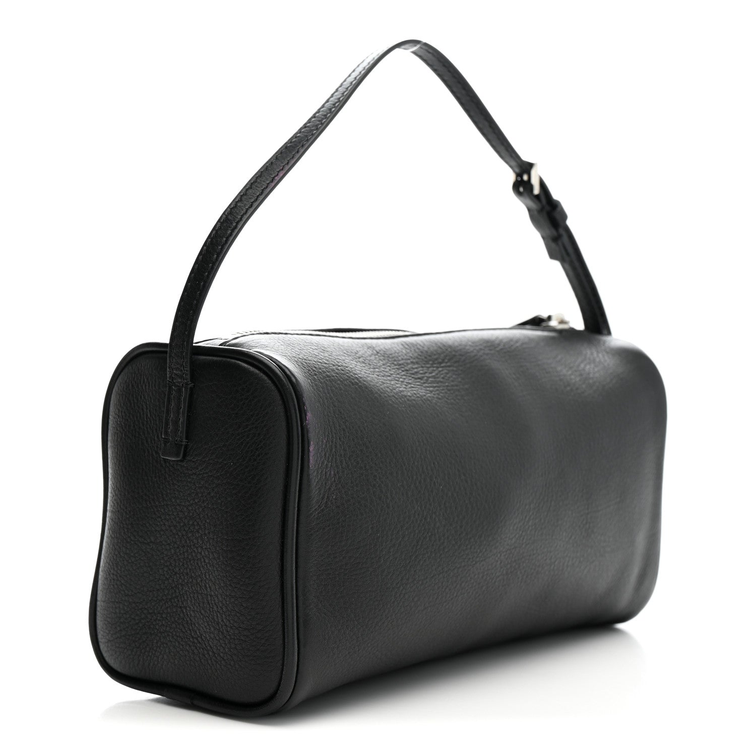 The Row Grained Calfskin 90's Bag Black 3 of 10