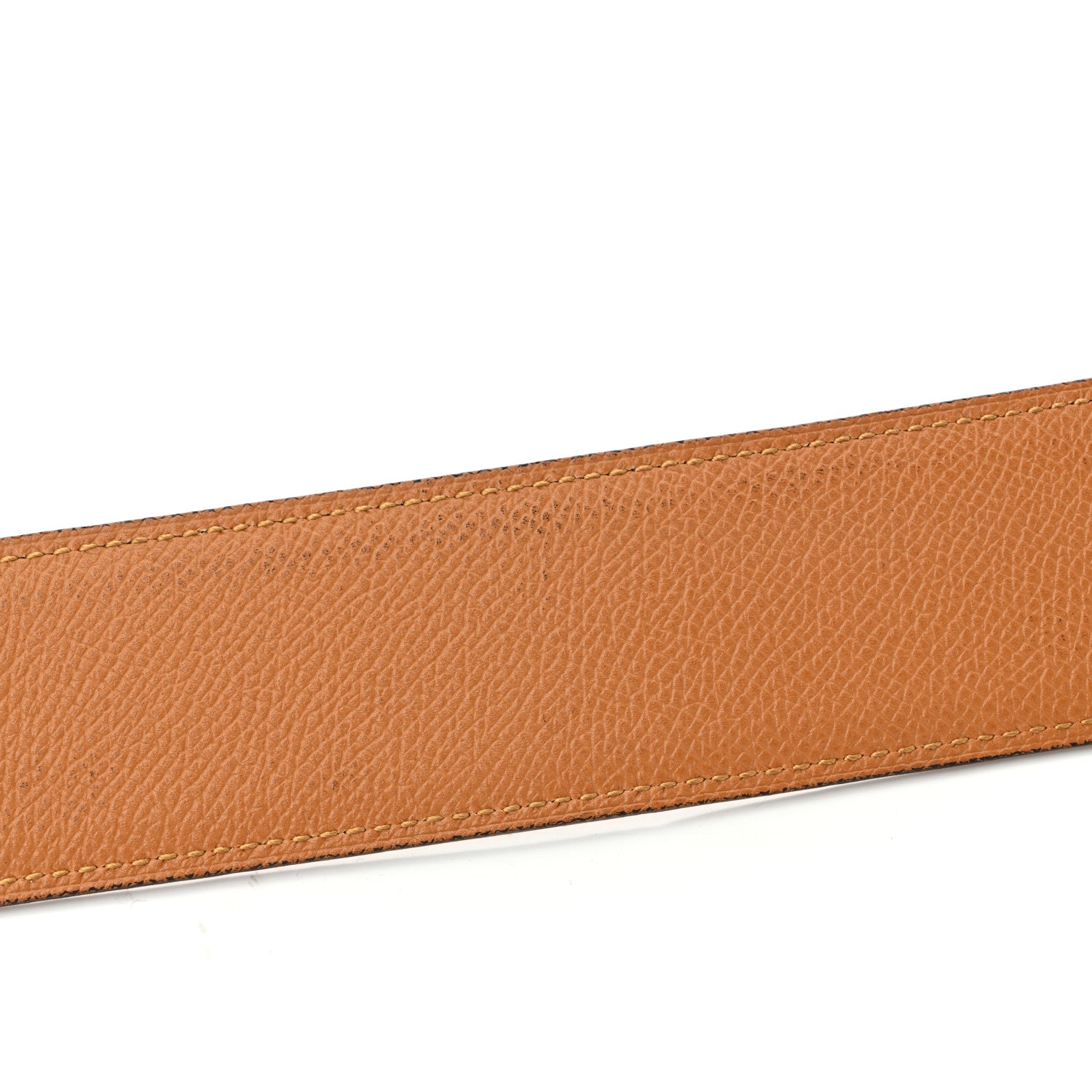 Hermes Box Epsom 42mm Belt Strap 95 38 Brique Sesame 6 of 7