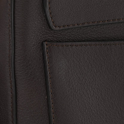 Chloe Calfskin Small Faye Day Shoulder Bag Carbon Brown 12 of 12