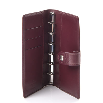 Louis Vuitton Mat Monogram Small Ring Agenda Cover Violet 5 of 8