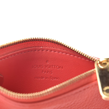 Louis Vuitton Suhali Key Pouch Geranium 6 of 6