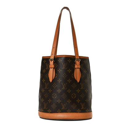 Louis Vuitton Monogram Petit Bucket 23 1 of 16